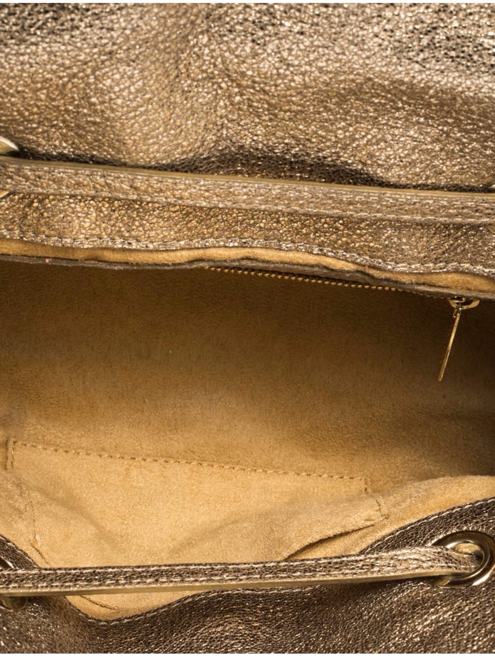 Jimmy Choo Rosalie 2 way nbag
Metallic Gold Satchel Handbag - Women Bags - Picture 8 of 8